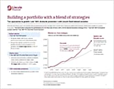 Building a portfolio with a blend of strategies flyer