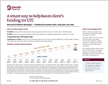 A smart way to help boost client’s funding for LTC