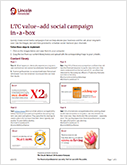 LTC value-add social campaign in-a-box flyer