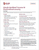 OptiBlend Income 10 Fact Sheet