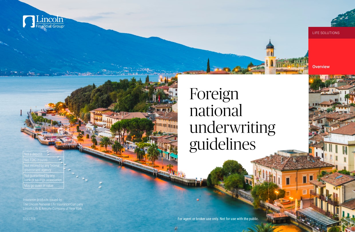 Foreign National Underwriting Guidelines