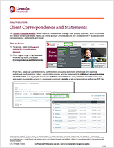 Client Correspondence