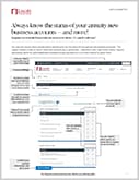 Set up annuity new business alerts instructions