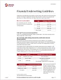 Financial Guidelines Clickable Image