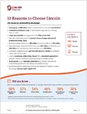 10 Reasons to Choose Lincoln Clickable Image