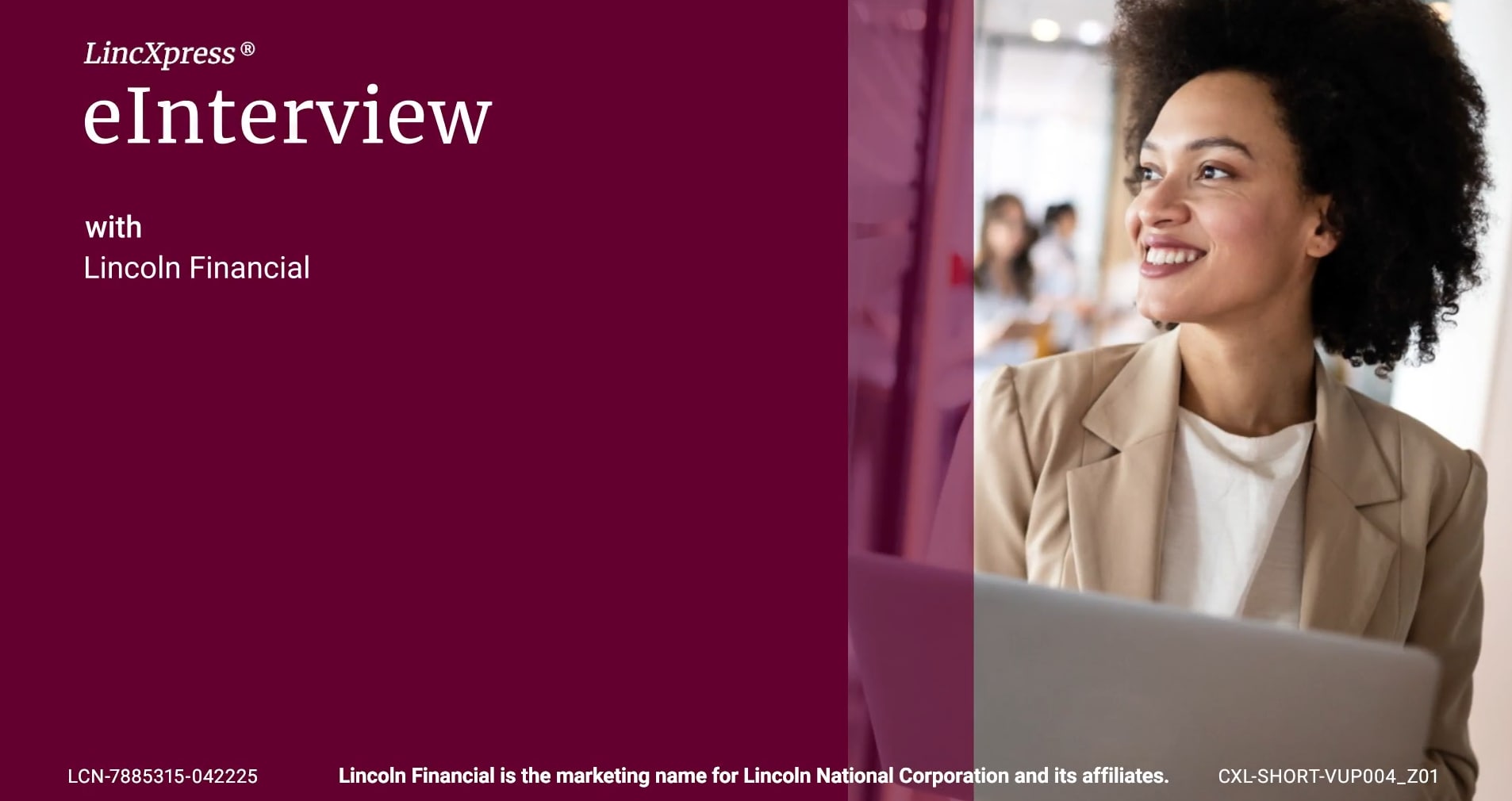 eInterview eShort Video Clickable Image