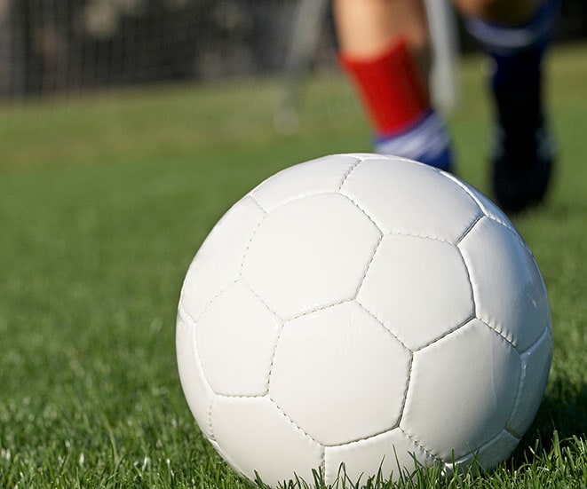 A soccer ball!
