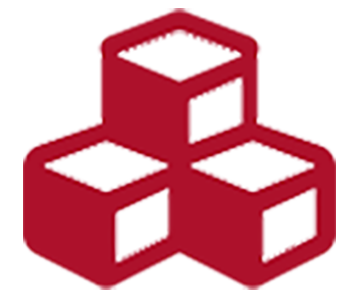 blocks stacked into pyramid