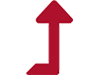arrow pointing up