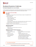 Underwriting Checklist