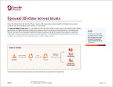 Spousal Lifetime Access Trusts