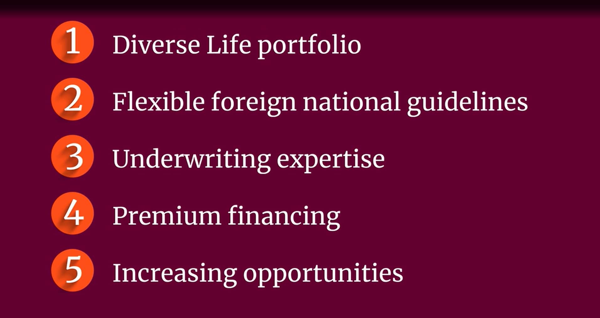 5 Reasons why Lincoln is your partner for life insurance solutions for foreign national clients
