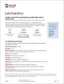 Lab free pro+ flyer