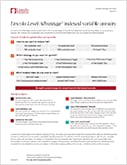 Lincoln Level Advantage Advisory B-Share Fact Sheet PDF Image