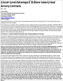 Lincoln Level Advantage 2 B-Share variable and index-linked annuity PDF Image