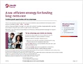 A tax-efficient strategy for funding long-term care
