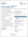 Target Date Income Advisory Share Product Fact Sheet Image