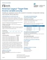 Target Date Income B Share Product Fact Sheet Image
