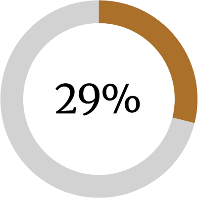 29 percent