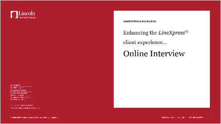 Online Interview LincXpress® Agent Training thumbnail