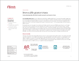 Irrevocable grantor trusts flier