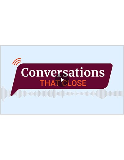 Conversations that Close video