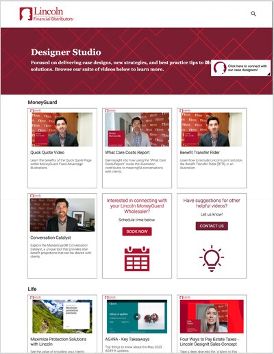 Designer Studio Website