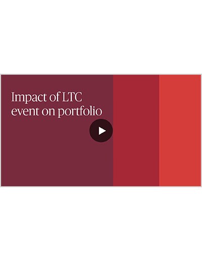 Impact of LTC Event on Portfolio video