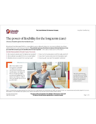 MoneyGuard Fixed Advantage 2025 Reimbursement vs Indemnity Decision Tree
