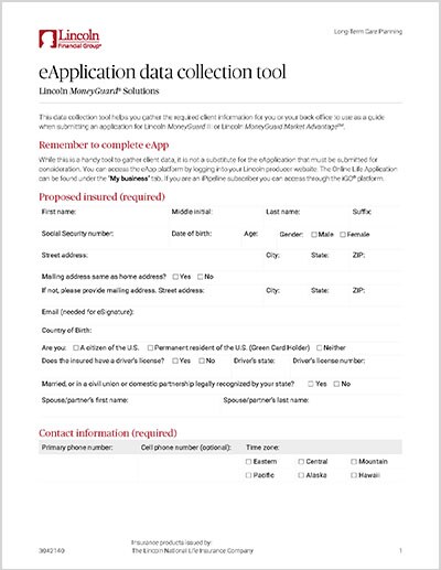eApp Data Collection Tool