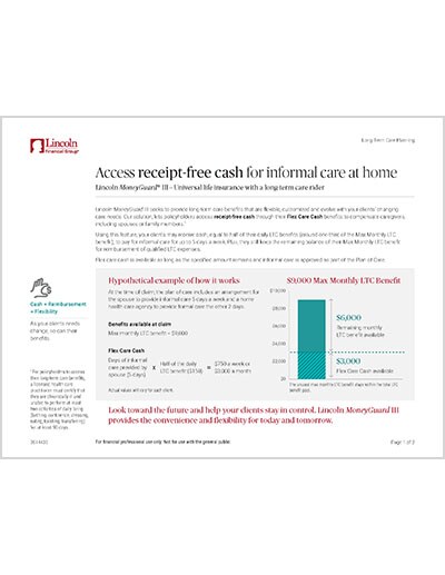 Flex Care Cash Flier