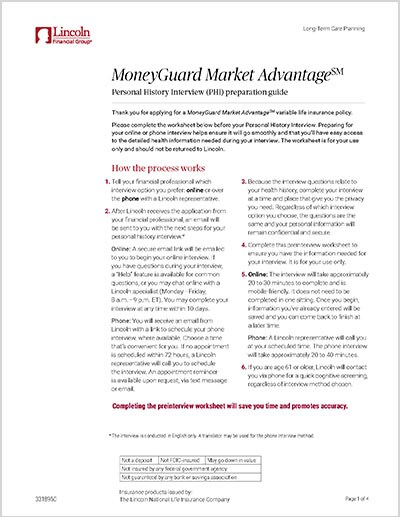 MoneyGuard Market Advantage (PHI) Preparation Guide