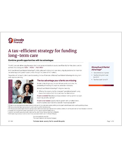 MoneyGuard Tax Sales Concept Flyer