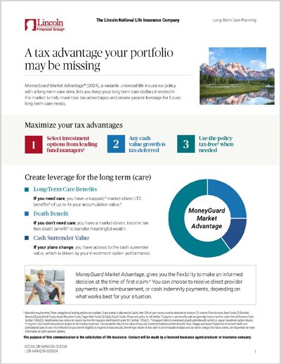 MoneyGuard Market Advantage 2024 Client One-pager 