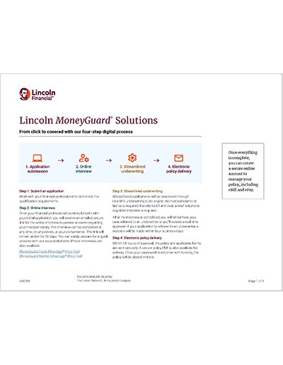 Underwriting Client Process Workflow Flyer