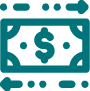 Money with Arrows Icon