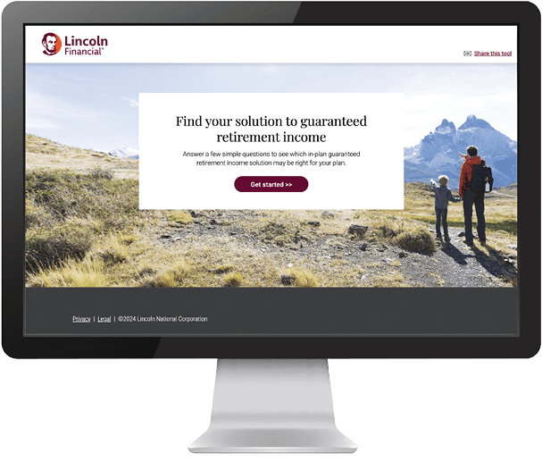 Guaranteed Income Selection Tool