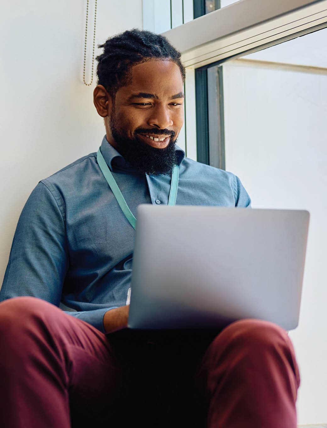 man on laptop