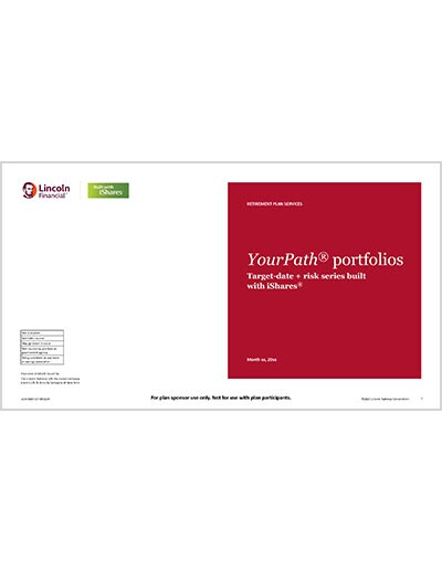 YourPath® (Alliance & Director) portfolio built with iShares® presentation